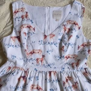 Modcloth deer dress